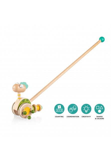 Dřevěný jezdík Dinosaurus, Green