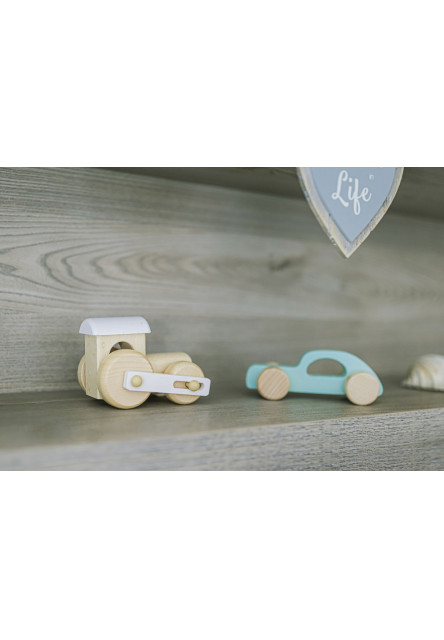 Dřevěné sportovní autíčko, Mint