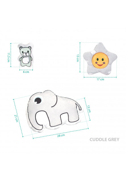 Hracia deka comfort, Cuddle Grey