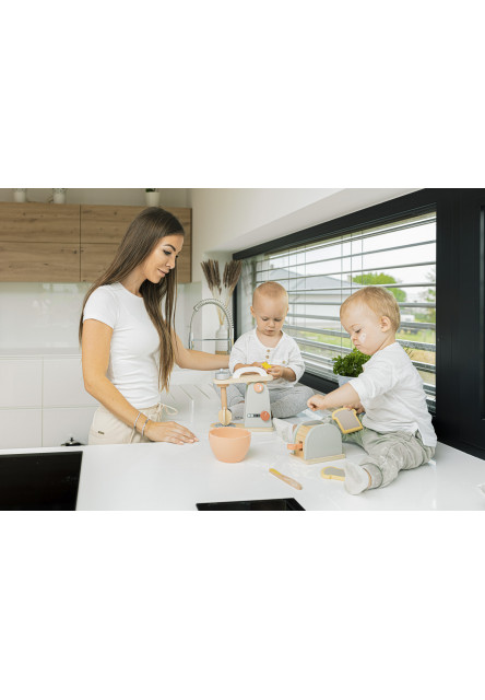 Dřevěný toaster set, Wood