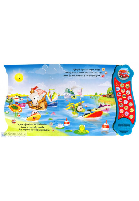 Príbeh so zvukmi – Všetko, čo jazdí a lieta – 18 rôznych zvukov