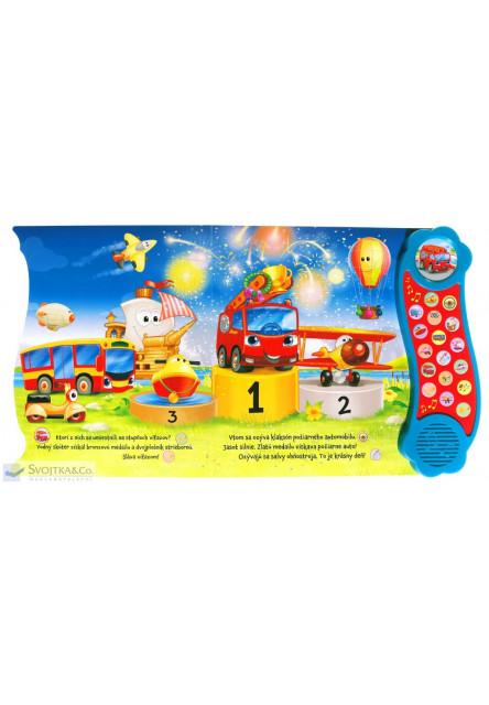 Príbeh so zvukmi – Všetko, čo jazdí a lieta – 18 rôznych zvukov