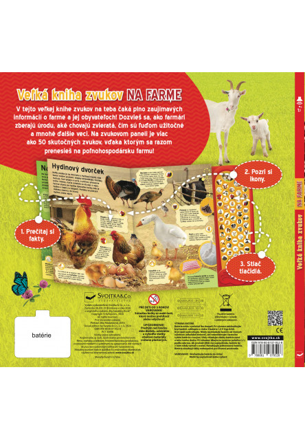 Veľká kniha zvukov na farme