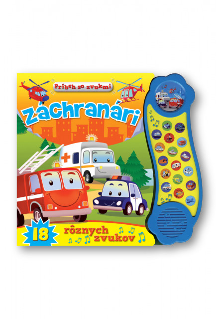 Príbeh so zvukmi Záchranári – 18 rôznych zvukov