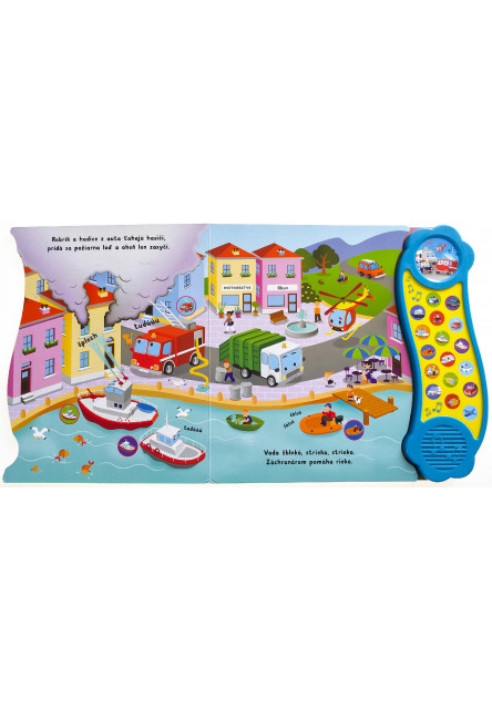 Príbeh so zvukmi Záchranári – 18 rôznych zvukov