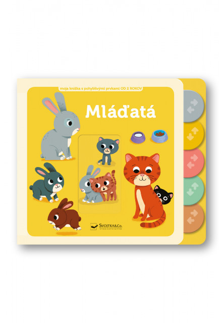 Mláďatá  Moja knižka s pohyblivými prvkami