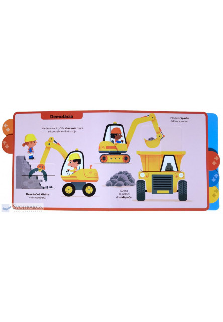 Na stavbe  Moja knižka s pohyblivými prvkami