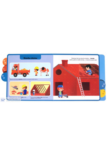 Na stavbe  Moja knižka s pohyblivými prvkami