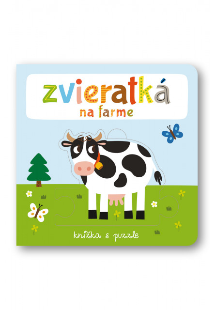 Zvieratká na farme Knižka s puzzle