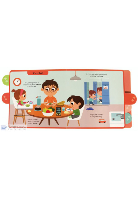 Ľudské telo Moja knižka s pohyblivými prvkami