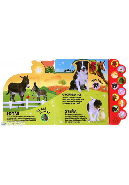 Búú! Chro-chro! Vypočujte si zvieratá z farmy!