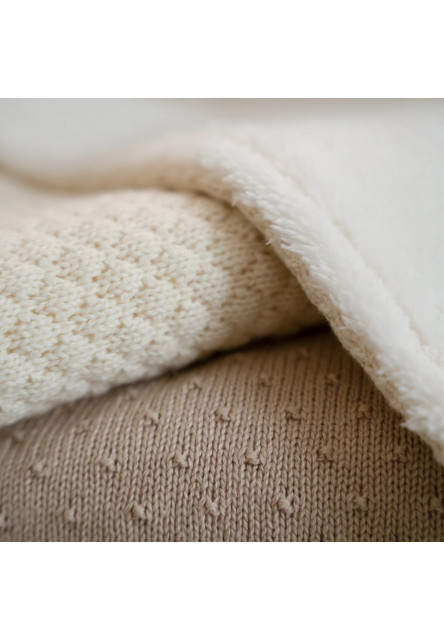Deka pletená 70x100 cm Pure Soft White