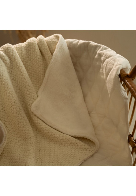 Deka pletená 70x100 cm Pure Soft White