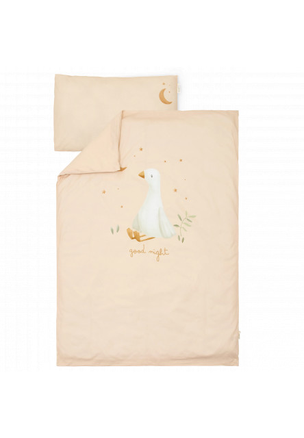 Obliečky 140x100 a 40x60 cm Husa Newborn Naturals