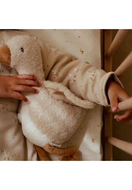 Spací vak s oddeliteľnými rukávmi 90 cm Husa Newborn Naturals