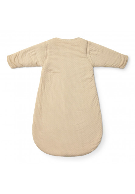 Spací vak s oddeliteľnými rukávmi 90 cm Husa Beige Newborn Naturals