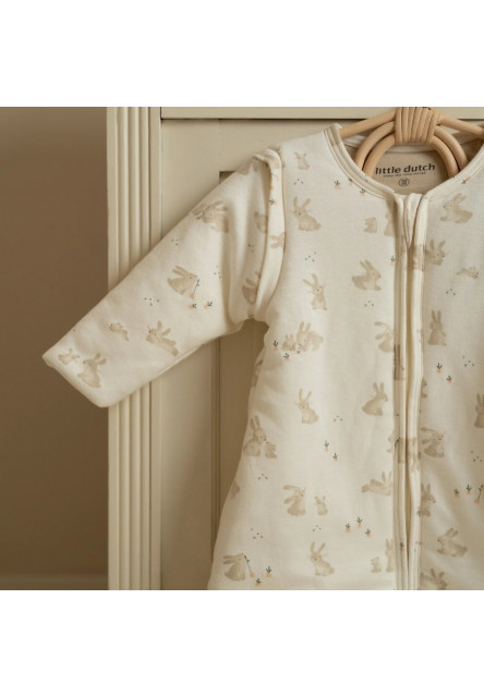 Spací vak s oddeliteľnými rukávmi 90 cm Baby Bunny