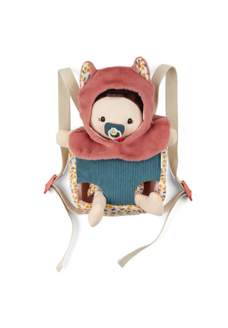 Lilliputiens – látková hračka s nosičom – bábika Jeanne