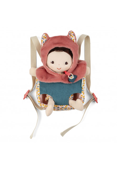 Lilliputiens – látková hračka s nosičom – bábika Jeanne