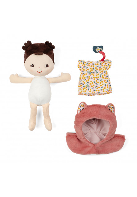 Lilliputiens – látková hračka s nosičom – bábika Jeanne