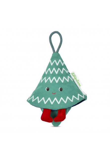 Lilliputiens – vianočná plyšová dekorácia – modrá elfka Titti