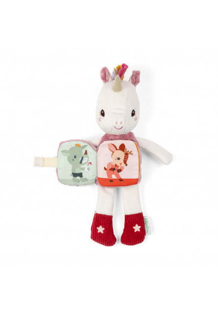 Lilliputiens – plyšová hračka s rozprávkou – jednorožec Lena
