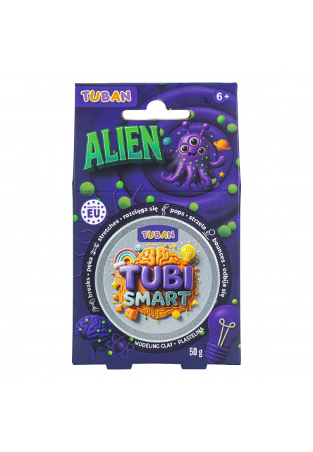 Tubi Smart Modelovacia hmota Alien 50 g
