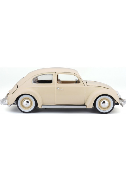 Bburago 1:18 Volkswagen Beetle 1955 Beige