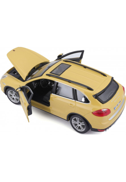 Bburago 1:24 Plus Porsche Cayenne Turbo Yellow