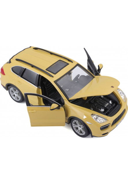 Bburago 1:24 Plus Porsche Cayenne Turbo Yellow