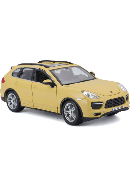 Bburago 1:24 Plus Porsche Cayenne Turbo Yellow