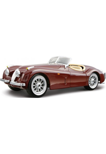 Bburago 1:24 Jaguar XK 120 Roadster (1951) Red
