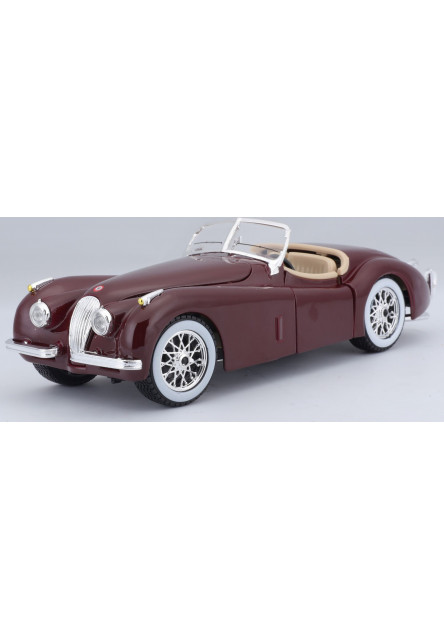 Bburago 1:24 Jaguar XK 120 Roadster (1951) Red