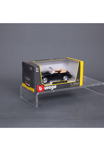 Bburago 1:24 Porsche 356 B Cabriolet Black