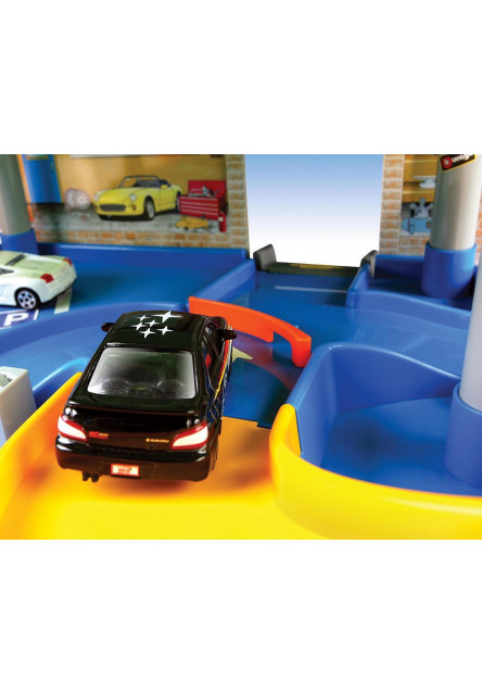 Bburago 1:43 Street Fire garáž s autoservisom