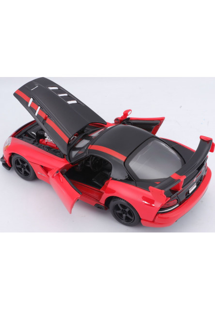 Bburago 1:24 Dodge Viper SRT10 ACR Red/Black