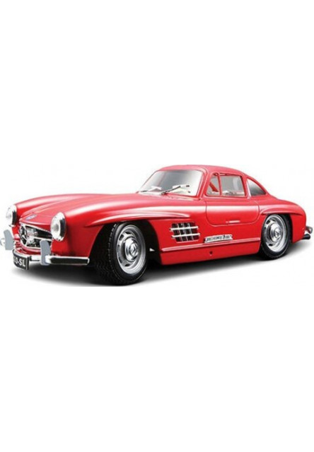 Bburago 1:24 Mercedes Benz 300SL Red