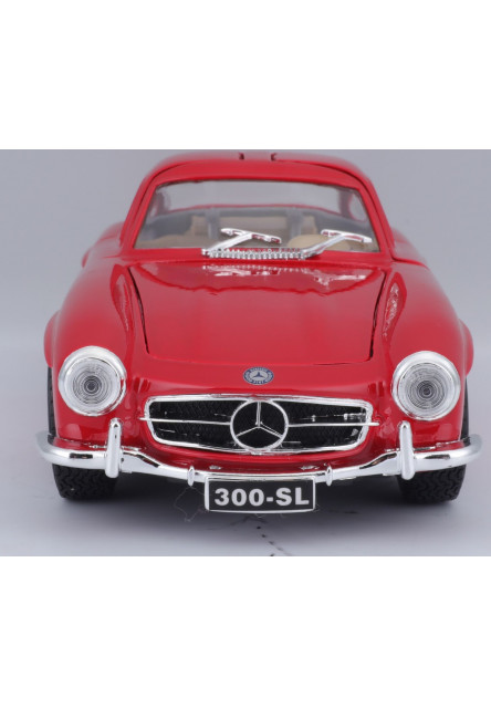 Bburago 1:24 Mercedes Benz 300SL Red