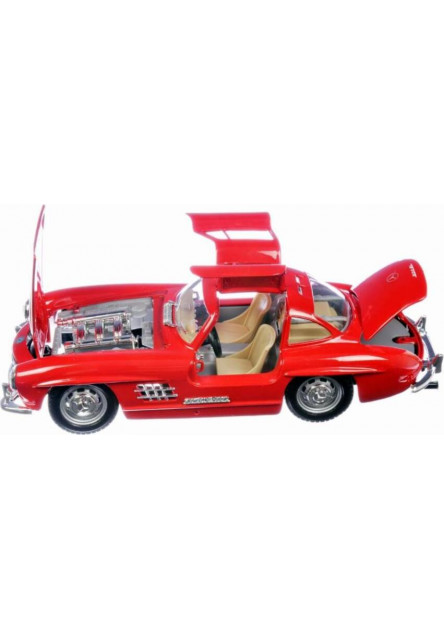 Bburago 1:24 Mercedes Benz 300SL Red