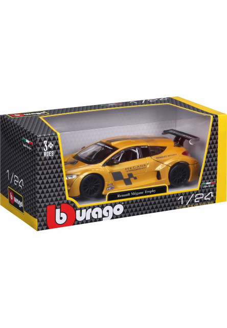 Bburago 1:24 Renault Mégane Trophy Metallic Yellow