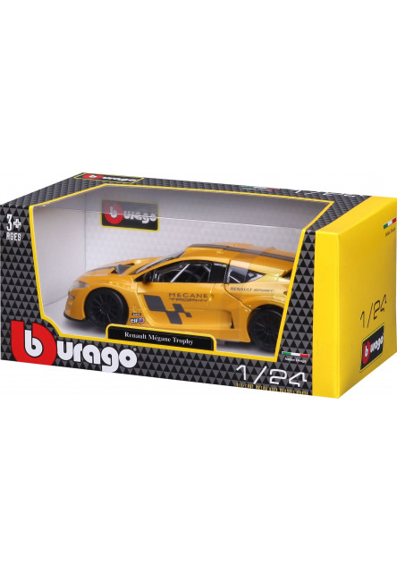 Bburago 1:24 Renault Mégane Trophy Metallic Yellow