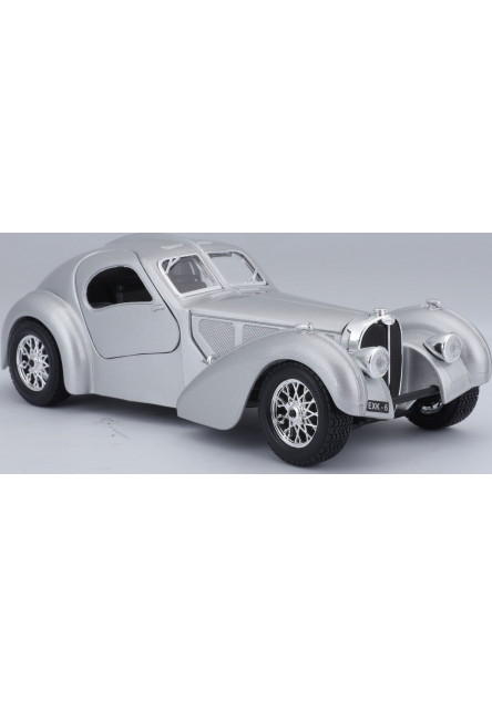 Bburago 1:24 Bugatti Atlantic Silver