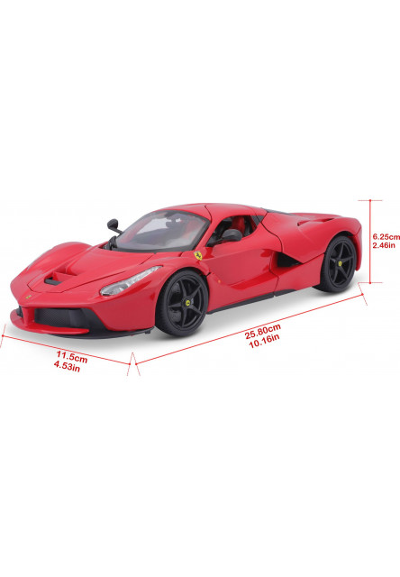 Bburago 1:18 Ferrari LaFerrari - Red