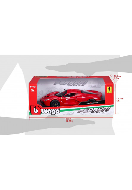 Bburago 1:18 Ferrari LaFerrari - Red