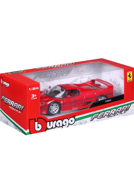Bburago 1:24 Ferrari F50 Red