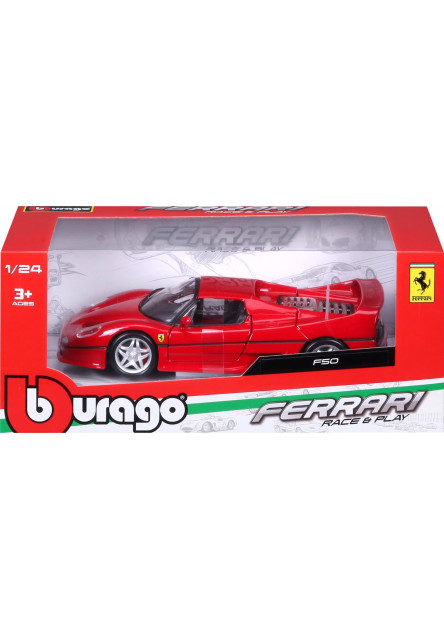 Bburago 1:24 Ferrari F50 Red