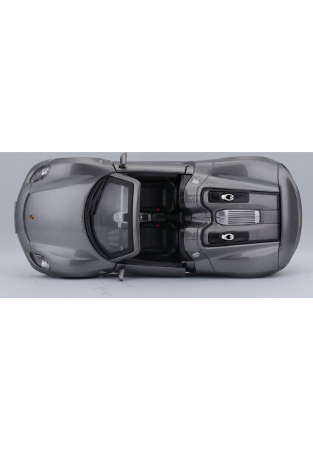 Bburago 1:24 Plus Porsche 918 Spyder Metallic Grey