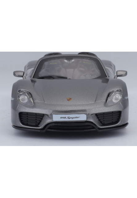Bburago 1:24 Plus Porsche 918 Spyder Metallic Grey