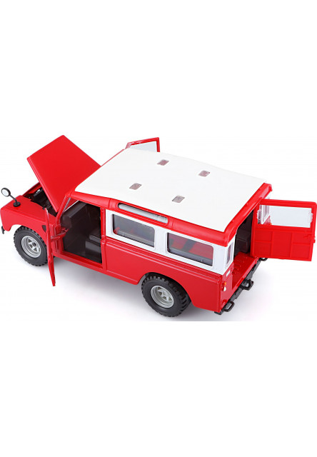 Bburago 1:24 Land Rover Red