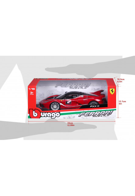 Bburago 1:18 Ferrari TOP FXX K Red